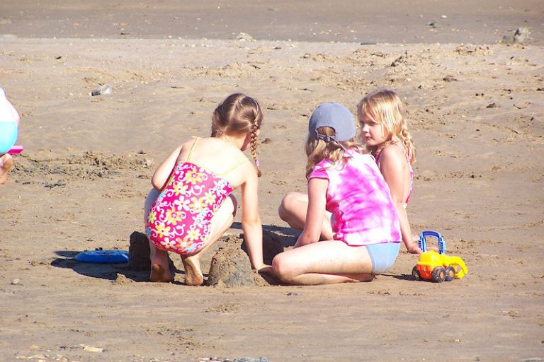 Family friendly sandy beaches