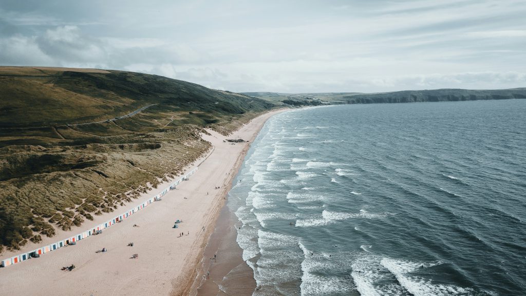 Woolacombe beach free family day out